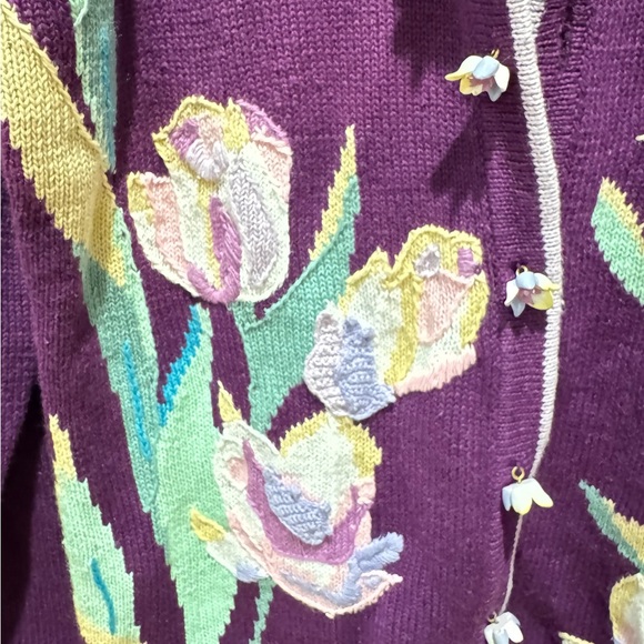 STORYBOOK KNITS Vintage Tulip Cardigan - Picture 6 of 9
